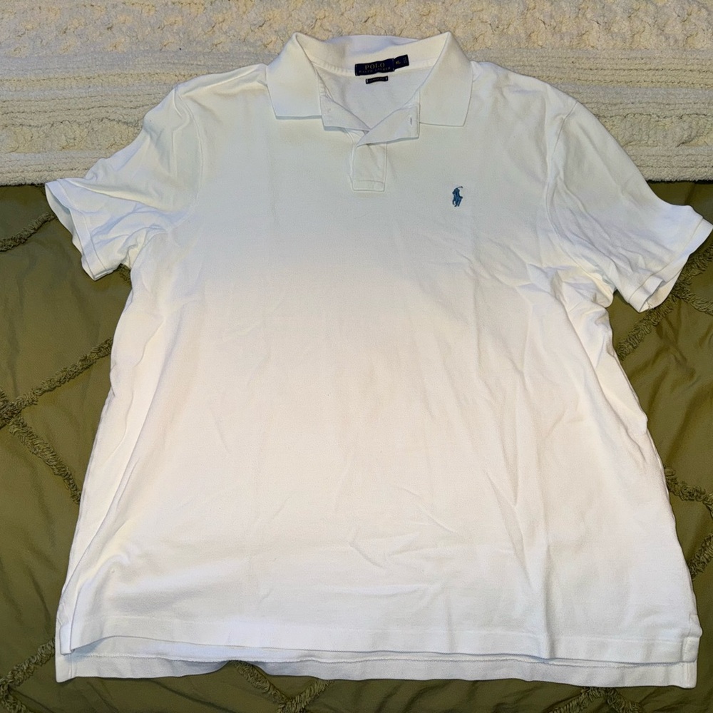 Ralph Lauren Men's Classic White Polo Shirt